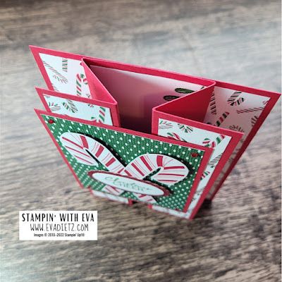 Double Gatefold Card Tutorial, Stampin Up Wow Cards, 2024 Stampin Up Card Ideas, Fun Card Folds, Gatefold Christmas Cards Handmade, Fun Folds For Cards, Z Fold Christmas Cards, Fun Folds For Card Making, Something Fancy Stampin Up Cards