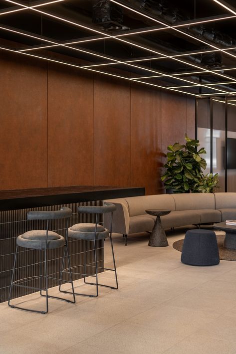 Home Archway, Office Fitout, Corporate Interior Design, Office Lobby, Corporate Interiors, Lobby Design, Lounge Design, Workplace Design, Bar Seating