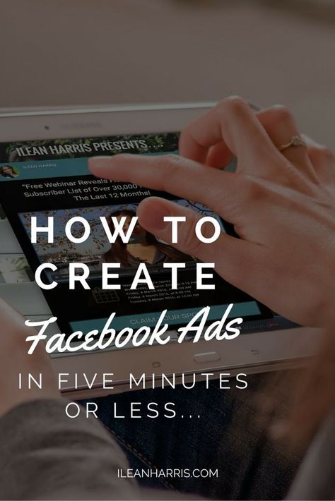 How to create Facebook ads yourself in five minutes or less. Click here for the free online training now! How To Create Facebook Ads, Facebook Ads Targeting, Internet Ads, Bulk Buying, Facebook Tips, Etsy Tips, Dental Marketing, Health Coach Business, Freelance Marketing