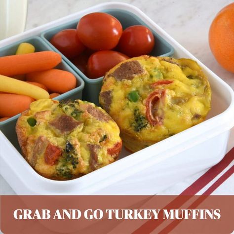 Grab And Go Recipes, Turkey Muffins, Muffins For Breakfast, Crockpot Breakfast, Turkey Recipes Thanksgiving, Turkey Dishes, Keto Foods, Soup And Sandwich, Batch Cooking