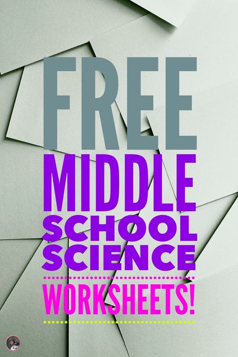 Science Websites For Grades 6-12, Free Science Posters, Grade 8 Science, Free Science Printables, Science Subject, Physical Science Middle School, Free Science Worksheets, Instructional Activities, Teaching Middle School Science