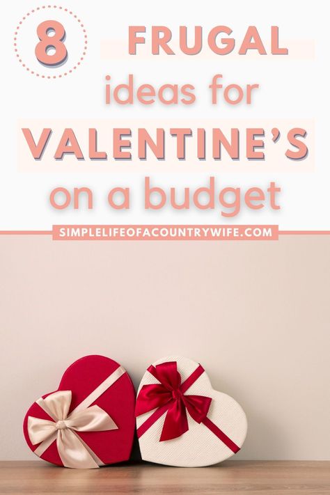 If you are like me you are frugal and want to spend as little as possible but still make it a nice day for everyone. Here are 8 ways you can celebrate Valentine’s Day without breaking your budget. | frugal valentines day ideas | budget friendly valentines day date ideas | budget valentines day date ideas | valentines day diy gifts for him budget | low budget valentines day ideas | valentines day on a budget at home | easy valentines day on a budget ideas Budget Valentines Day, Date Ideas Valentines Day, Date Ideas Budget, Valentines Day Date Ideas, Cheap Valentines Day Ideas, Valentines Day Diy, Day Date Ideas, Easy Valentines, Life On A Budget