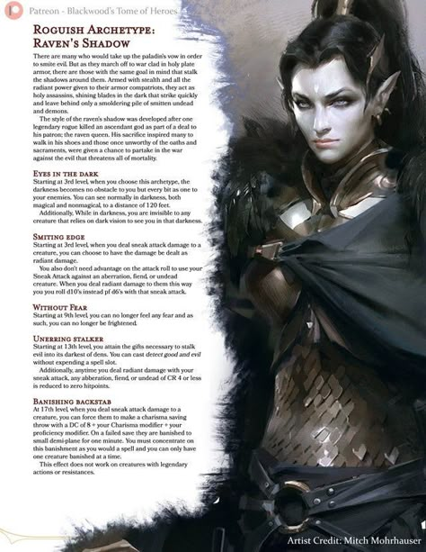 Roguish Archetype, Fighter Archetype, Rogue Archetypes, Warlock Patron, 5e Races, 5e Monsters, Guerriero Samurai, Dungeons And Dragons Races, D D Races