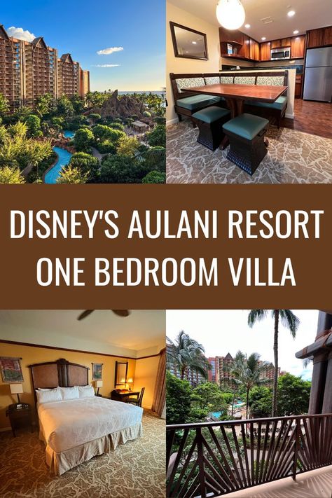 An in-depth review of Aulani's One-Bedroom Villa with Poolside Gardens View #disneyvacationclub One Hotel, Disney Money, Aulani Resort, Villa Garden, Love Disney, Disney Trip Planning, Aulani Disney Resort, Disney Dining Plan, Visit Hawaii