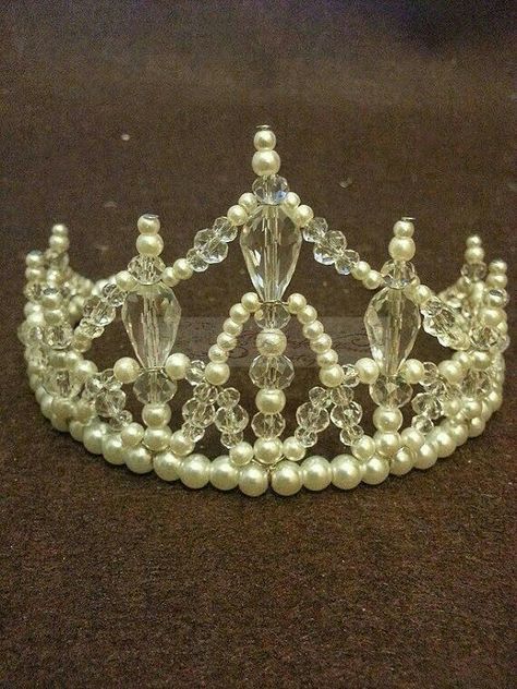 Beaded Tiara, Diy Tiara, Ballet Tiaras, Crystal Diy, Beaded Crown, Diy Crown, Crystal Tiara, Tiara Wedding, Tiara Crown