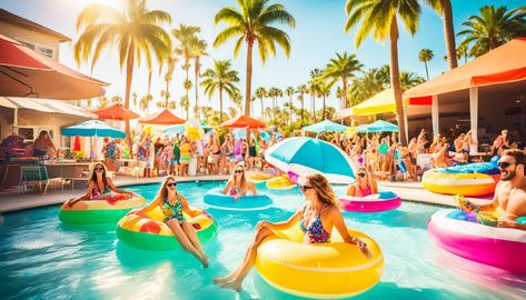 Fun Pool Parties in Southwest Florida Hotel Pool Party, Pool Events, Florida Hotel, Florida Hotels, Bonita Springs, Southwest Florida, Hotel Pool, Marco Island, Party Scene