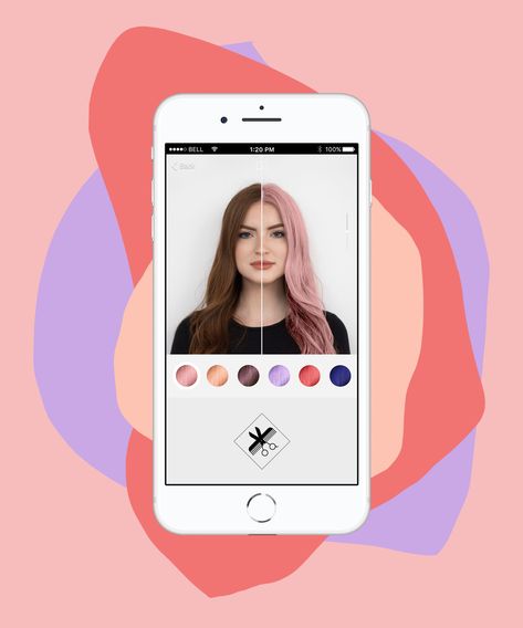 L’Oréal's New App Will Change The Way We Colour Our Hair #refinery29 https://www.refinery29.com/en-gb/2018/01/188369/loreal-professionnel-style-my-hair-app Try On Hair Color, Filters App, Beauty App, Color Test, Color Filter, Hair Colorist, Artistic Hair, Cool Hair Color, Hair Colour