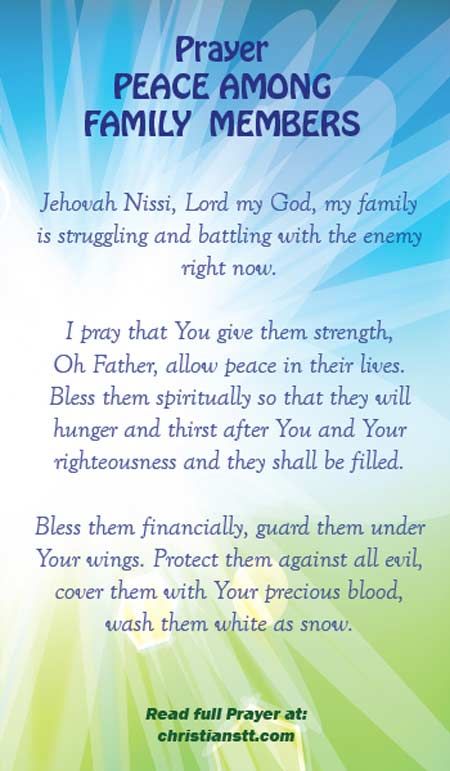 We all love our families even if we have not seen them or even heard from them for a long time, and no matter what they have done to hurt us or others they are our blood bond and we cannot help but love them. That's what God calls us to do.  Pray this prayer and give your loved ones into God's hands for He will help us all.  Evie Miller. Prayers Quotes, Evening Prayers, Prayer For My Family, Praying For Your Family, Family Prayer, Prayer For My Children, Spiritual Warfare Prayers, Prayer Changes Things, Everyday Prayers