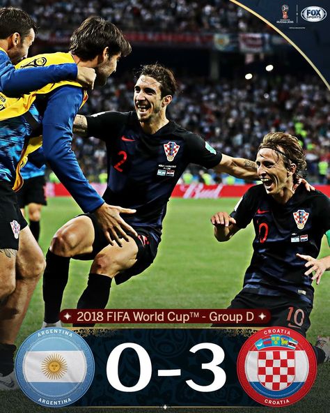 2018 FIFA World Cup Argentina 🇦🇷 vs Croatia 🇭🇷 group D game 2 of 3.. 6/21/18 Vatreni Croatia, Argentina Vs Croatia, Fifa World Cup Argentina, Iniesta Spain, Croatian Football, Croatia Soccer, World Cup Argentina, Dominic Cooper, World Cup Russia 2018