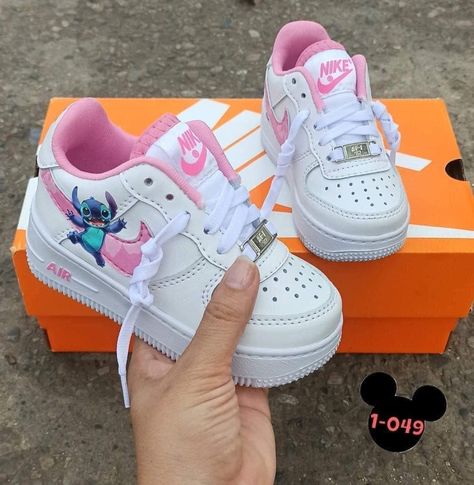 Kids Nike Shoes, Custom Baby Shoes, Baby Nike Shoes, Custom Shoes Diy, Diy Sneakers, Cute Nike Shoes, Shoes Air