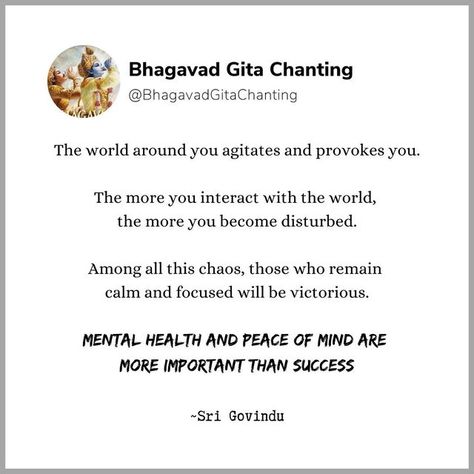 Bhagavad Gita Motivational Quotes, Bhavagad Gita Quotes, Bhagavad Gita English, Bhagavad Gita Lessons, Bhagwat Geeta Teachings, Peace Within Quotes, Disturbed Mind Quotes, Who Are You Quotes, Bhagvad Geeta Quotes In English