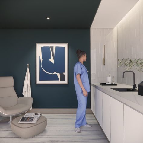 The Art of Healing: How Interior Designers Can Impact Healthcare Environments Through Visuals - HCD Magazine Healthcare Design Interior, Art Of Healing, Healthcare Interior Design, Art Placement, Hospital Interior, Arts Integration, New York School, Healthcare Design, Clinic Design