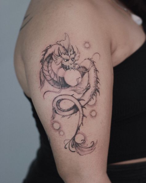 Bakunawa Drawing, Bakunawa Philippines, Bakunawa Tattoo, Small Dragon Tattoo, Philippines Tattoo, Darkness Dragon, Philippine Mythology, Tattoo Toronto, Dragon Moon