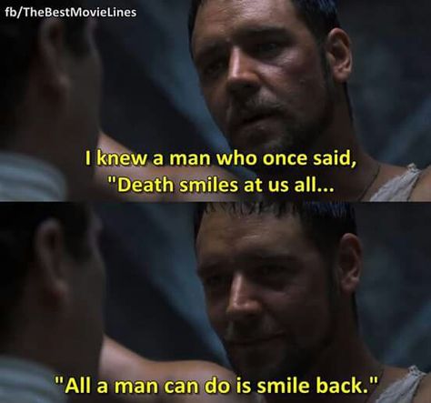 Gladiator Gladiator Quotes Movie, Gladiator Movie Tattoo, Gladiator Quotes, Maximus Gladiator, Gladiator 2000, Gladiator Movie, Best Movie Lines, Best Movie Quotes, Are You Not Entertained