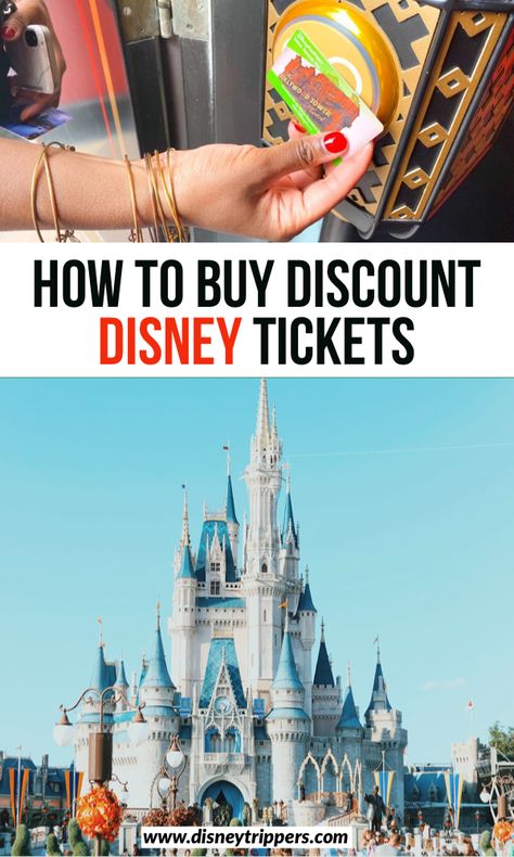 How To Buy Discount Disney Tickets | where to buy discount tickets | tips for a budget tip to Disney | disney travel tips | where to buy Disney tickets for cheap | disney world travel tips #disney Disney World Cheap, Cheap Disney Tickets, Discount Disney World Tickets, Disney World Travel, Disney Cheap, Disney On A Budget, Disney Tickets, Disney World Christmas, Disney World Tickets