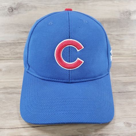 Chicago Cubs Hat Cap Strap Back Team MLB OC Sports Blue OSFM Good used condition with some wear from use.         Comes as shown in the photos. Hat will ship out within 1 day of purchase with a tracking number for confirmation. Hat will ship in a box to protect it from being crushed or damaged in transit. Mlb Oc, Cubs Hat, Shop Fans, Mlb Baseball, Chicago Cubs, Hat Cap, 1 Day, In A Box, A Box