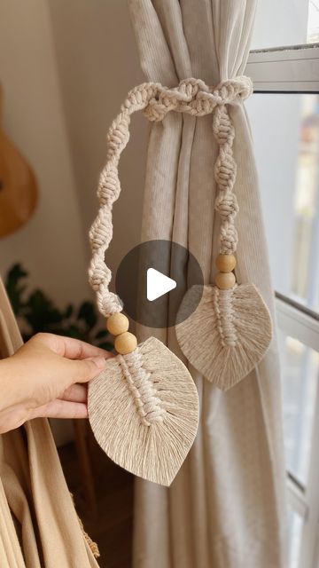 Macrame, Curtains, On Instagram, Quick Saves, Macramé