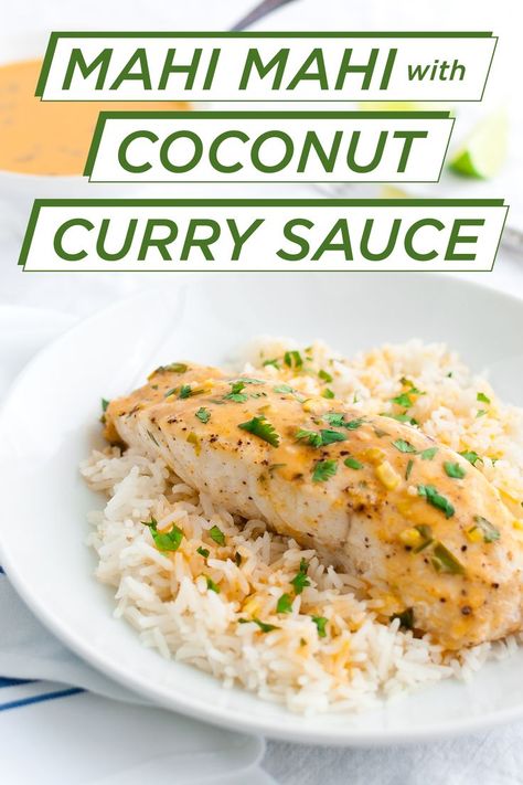 Healthy Coconut Curry, Thai Coconut Curry, Healthy Winter Meals, Coconut Curry Sauce, Seafood Entrees, Coconut Milk Recipes, Tilapia Recipes, Thai Coconut, Fish Recipes Healthy