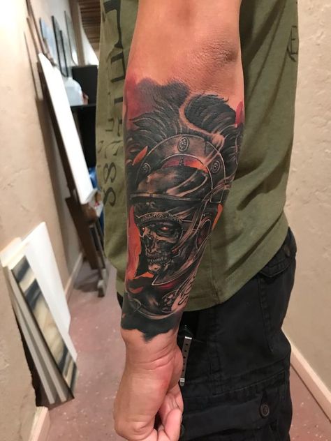 Centurion Roman Centurion Tattoo, Centurion Tattoo, Roman Tattoo, Roman Centurion, Sleeve Tattoos, Tattoo Ideas, Tattoos, Quick Saves