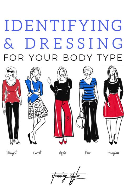 Identify and dress your body with our helpful fashion tips and tricks! We're so excited to announce our upcoming new course, Style Your Silhouette that focuses on body types, how to identify yours, what makes yours special, and how to flatter it. This online style course helps women of all shapes and sizes understand the body type general rules and then help personalize it all to their unique body, style and lifestyle. Join us today! Best Clothing Styles For Body Types, Fashion Tips For Women Body Shapes, Size 8 Fashion Body Types, Most Flattering Dresses Body Types, Body Type Clothing Guide, Size 10 Women Outfits Body Types, Different Types Of Styles Outfits, Dress Styles For Body Types, Different Fashion Styles Types List