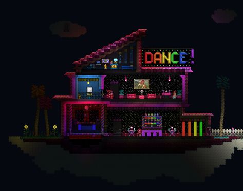 Cyberpunk Terraria Terraria Cyberpunk, Terraria Guide, Terraria Houses, Cyberpunk House, Terraria Party, Terraria Game, Terrarium Base, Terraria Tips, Terraria House Ideas