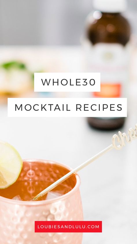 Whole 30 Drinks, Cranberry Kombucha, Grapefruit Recipes, Whole 30 Snacks, Holiday Menus, Ginger Recipes, Paleo Whole 30, Fruit Cocktails, Mocktail Recipe