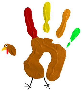 How to Make Handprint Turkeys – 4 Methods « Animal Crafts Ideas « Kids Crafts & Activities Handprint Poem, Turkey Handprint, Thanksgiving Placemats, Mothers Day Poems, Kids Poems, Family Car Decals, Handprint Art, Thanksgiving Crafts, Animal Crafts