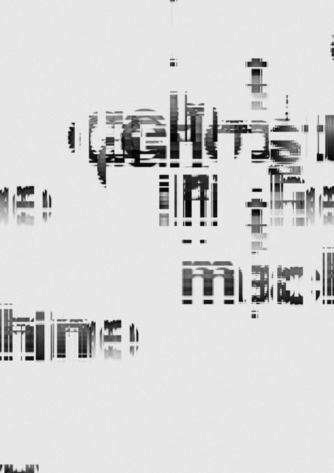 Glitch Typography on Behance Glitch Typography, Craig Ward, Poem Design, Typo Poster, Poster Project, Business Poster, Type Posters, Glitch Art, Typography Letters