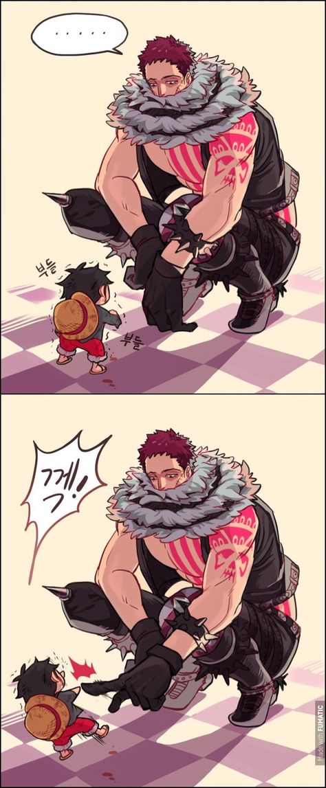 Katakuri Tattoo Ideas, Katakuri Genderbend, Female Katakuri, One Piece Katakuri Fanart, One Piece Katakuri X Luffy, Charlotte Katakuri X Luffy, Katakuri Eating Donut, Katakuri X Sanji, Katakuri X Luffy Comic