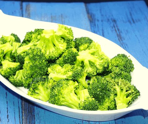 Cracker Barrel Steamed Broccoli Steamed Broccoli Recipes, Air Fryer Broccoli, Fried Broccoli, Broccoli Recipe, Fried Foods, Best Air Fryers, Keto Side Dishes, Fresh Broccoli, Steamed Broccoli