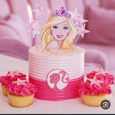 Ken Birthday Cake, Cupcakes Barbie, Barbie Cupcakes, Birthday Cake Images, Kids Birthday Cakes, Barbie Birthday Cake, Barbie Birthday Party, Home Coffee Bar, Barbie Cake