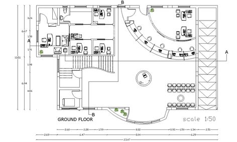 Bank floor plan detail drawing derived in this AutoCAD file. Download the AutoCAD file. - Cadbull Bank Floor Plan, Bank Plan Layout, Bank Architecture, Bank Floor Plan Layout, Bank Layout Plan Design, Bank Design Architecture Plan, Bank Design Interior, Bank Interior, Bank Floor Plan Architecture