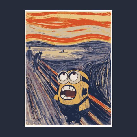 I Scream, You Scream Scream Parody, Le Cri, The Scream, Edvard Munch, Art Parody, Famous Artwork, Elementary Art, Art Classes, Scream