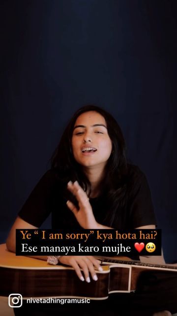 Sorry Song, Sorry Quotes, Song Hindi, I Am Sorry, Singing, Facial, Songs, Canning, On Instagram