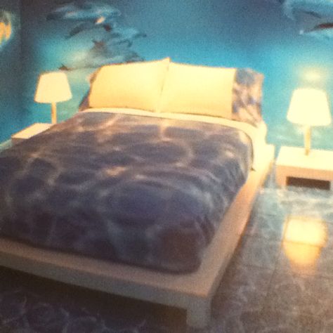 Dolphin room 2000s Dolphin Aesthetic, Y2k Dolphin, Dolphin Room Decor, Dolphin Mural, Dolphin Decor, Cladding Materials, Home Improvement Store, Sound Proofing, Contemporary Bathroom