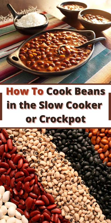 Cooking Dried Beans In Crockpot, Dry Beans In Crockpot Recipes, Slow Cooker Kidney Beans, Crockpot Kidney Bean Recipes, Cooking Beans In Crockpot, Slow Cooker Beans Recipe, How To Cook Beans In A Crockpot, Cooking Dry Beans In Crockpot, Crockpot Kidney Beans