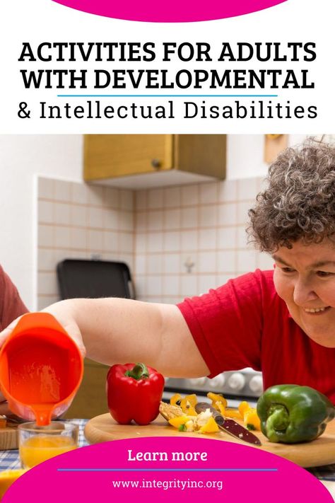 Explore Integrity’s engaging activities for adults with developmental and intellectual disabilities. Our guide offers creative and meaningful ideas to enhance daily life and promote active participation. Discover activities that support skills development and foster a sense of accomplishment. Enrich lives with enjoyable and purposeful experiences. #AdultActivities #DevelopmentalDisabilities #IntellectualDisabilities #EngagingIdeas #LifeSkills #ActiveLiving #Integrity Disabilities Activities, Developmental Disabilities, Activities For Adults, Active Living, Music Therapy, Skills Development, Support Services, Caregiver, Engagement Activities