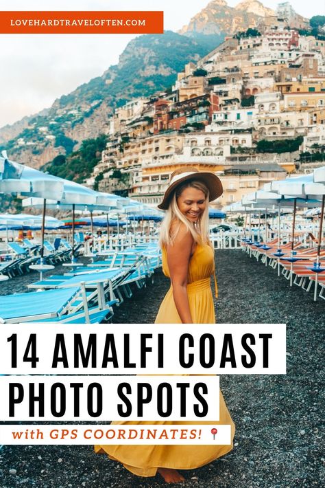 Amalfi Instagram Pictures, Positano Instagram Spots, Amalfi Coast Italy Outfits Men, Positano Photo Spots, Positano Italy Photo Ideas, Amalfi Coast Photoshoot, Sorrento Picture Ideas, Amalfi Coast Photos, Amalfi Picture Ideas