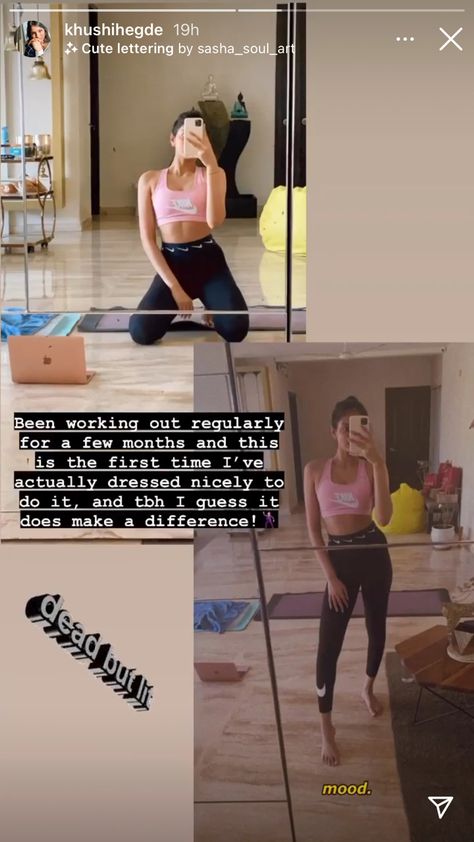 Khushi Hegde, Gym Captions, Aashna Hegde, Selfie Captions, Weight Workout, Fashion Vocabulary, Weight Workout Plan, Cute Selfies Poses, True Friendship