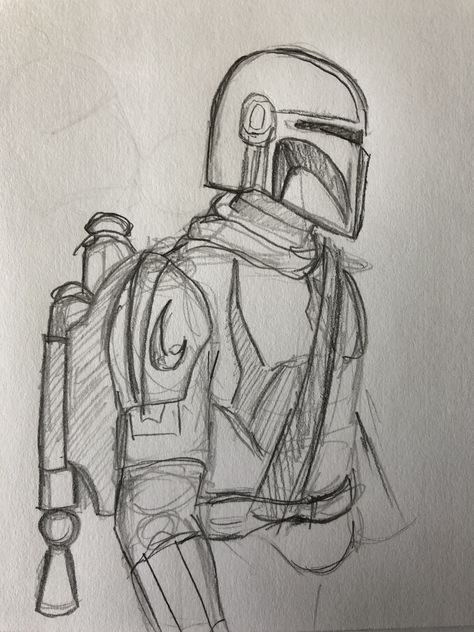 Mandalorian Warrior, Star Wars Art Drawings, Just Let Go, Mandalorian Armor, New Republic, Military Drawings, Marvel Drawings, Star Wars Drawings, Human Male