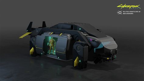 Cyberpunk 2077 Vehicle Concept Art, Cyberpunk Vehicle Concept Art, Sci Fi Shuttle, Militech Cyberpunk, Cyberpunk Militech, Sci Fi Vehicle, Cyberpunk Tech, Cyberpunk Concept Art, Aerospace Design