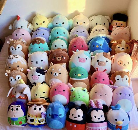 Cute Swishmellows, Cam Cat Squishmallow, Squish Mallows Aesthetic, Squishy Mallows, Squishy Mellows, Squishmallow Aesthetic, Octopus Soft Toy, Cute Squishmallows, Rare Squishmallows