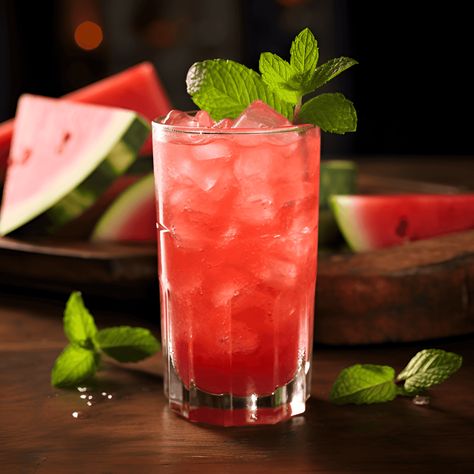 Ingredients: Watermelon Juice:4oz · Basil Leaves:6 · Ginger Beer:6oz · Vodka:2oz · Lime Juice:1oz · Ice Cubes:as needed · Watermelon and Basil for garnish Grapefruit Mule, Mule Cocktail Recipes, Mule Cocktails, Hippie Juice, Perfect Watermelon, Watermelon Basil, Absolut Citron, Yummy Summer Cocktails, Spicy Drinks