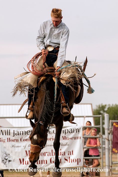 Ranch Bronc Riding at Will James Roundup in Hardin Montana Ranch Rodeo | Allen Russell Photography Steer Wrestling, Saddle Bronc Riding, Cow Milking, Bareback Riding, Saddle Bronc, Horse Competition, Bucking Bulls, Bronc Riding, Montana Ranch