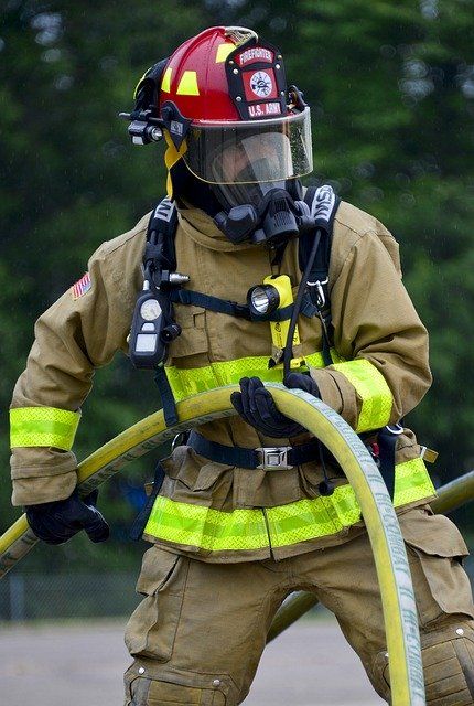 Free Image on Pixabay - Firefighter, Fire, Portrait Firefighter Images, Firefighter Photography, Firefighter Workout, Firefighter Art, Firefighter Pictures, Firefighter Love, Fire Service, Men In Uniform, Fire Rescue