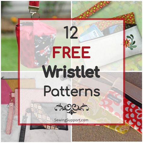 Wristlet Bag Pattern Free, Free Wristlet Patterns To Sew, Silicone Bead Wristlet Patterns, Diy Wristlet Wallet, Free Wristlet Sewing Pattern, Wristlet Patterns Free, Wrist Wallet Diy Free Pattern, Zipper Bags Tutorial Free Pattern, Wrist Wallet Pattern