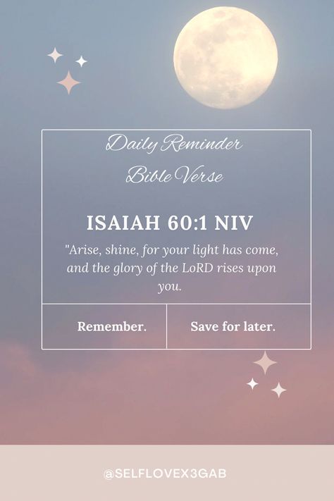 Wallpaper Bible Verse, Bible Verse Isaiah, Isaiah 60 1, Wallpaper Bible, Verse Wallpaper, Study Bible, Verses Wallpaper, Bible Verse Wallpaper, Daily Reminder