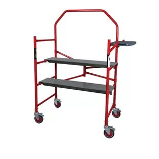 [BIG SALE] Our Best Step Stools & Ladders You’ll Love In 2021 | Wayfair Portable Scaffolding, Rolling Scaffold, Metal Step Stool, Indoor Painting, Best Ladder, Rolling Ladder, Wood Step Stool, Step Stools, Folding Step Stool