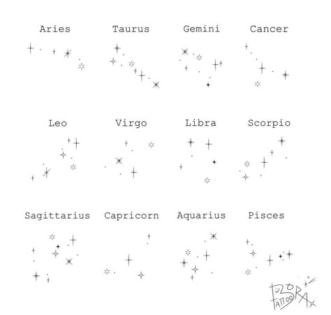 Leo Star Sign Tattoo Ideas, Constellation Sagittarius Tattoo, Leo Zodiac Tattoos Constellation, April Star Sign Tattoo, Gemini Libra Tattoo, Bigger Tattoo Ideas, Zodiac Sign Constellation Tattoo, Gemini Fine Line Tattoo, Birth Constellation Tattoo