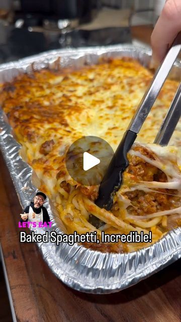 @reely_nutritious on Instagram: "Easy spaghetti bake… #yummy #spaghetti #delicious #food #insta" Mozzarella Spaghetti Bake, Spaghetti Pizza Casserole Recipe, Spagetti Bake Recipes, Southern Baked Spaghetti Recipe, Spaghetti Ground Beef Recipes, Quick And Easy Spaghetti Recipes, Tic Tok Spaghetti Alfredo Easy, Spagetti Bake Recipe, Spaghetti Bake With Cream Cheese